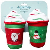 Wholesale - 2PK XMAS PLUSH TOY MOCHA C/P 12, UPC: